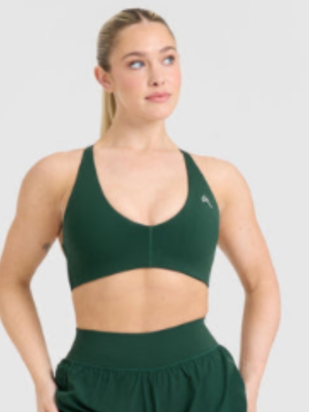 Oner Active Unified Micro Bralette - Racing Green